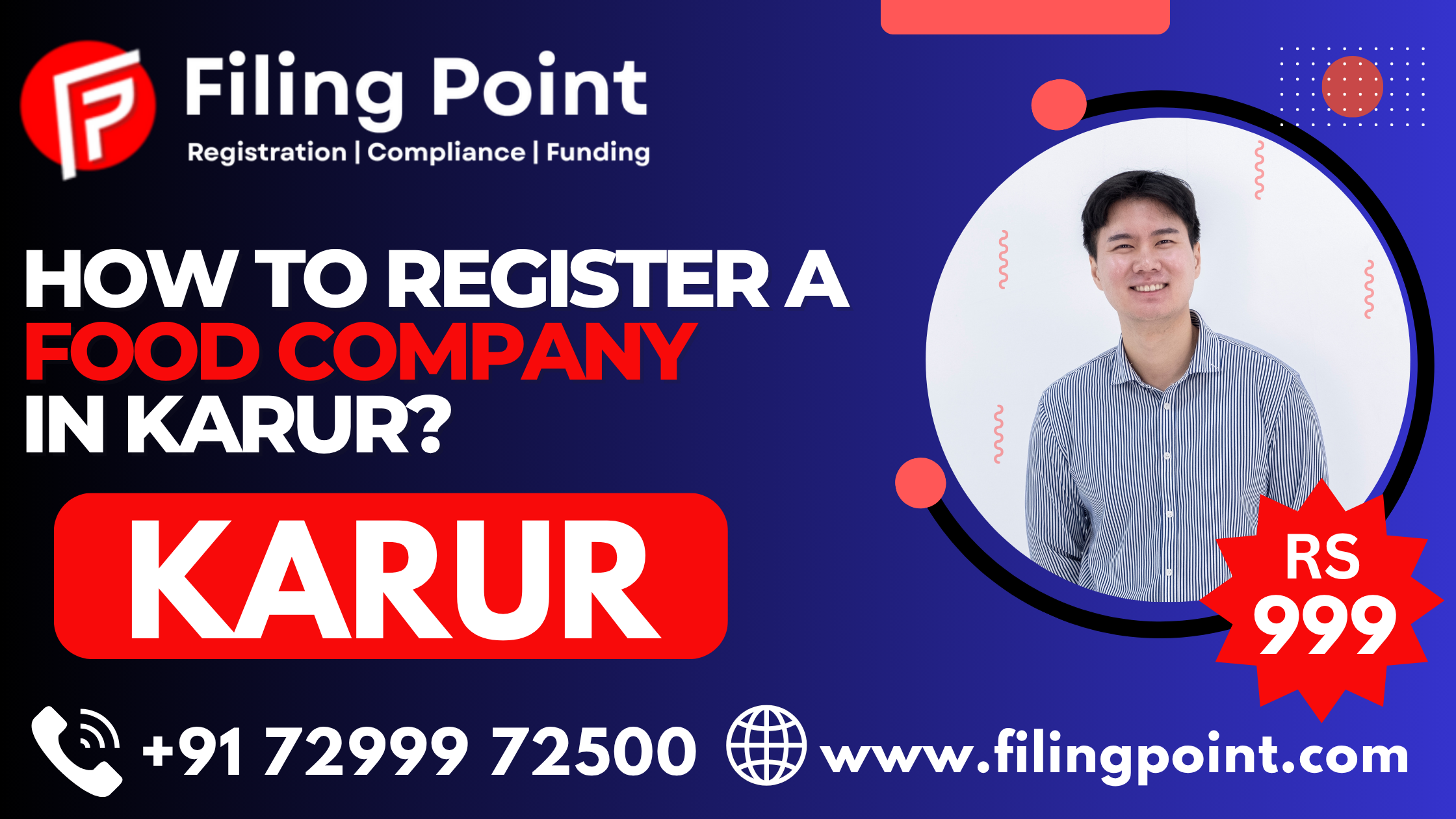 HOW TO REGISTER A FOOD COMPANY IN KARUR?