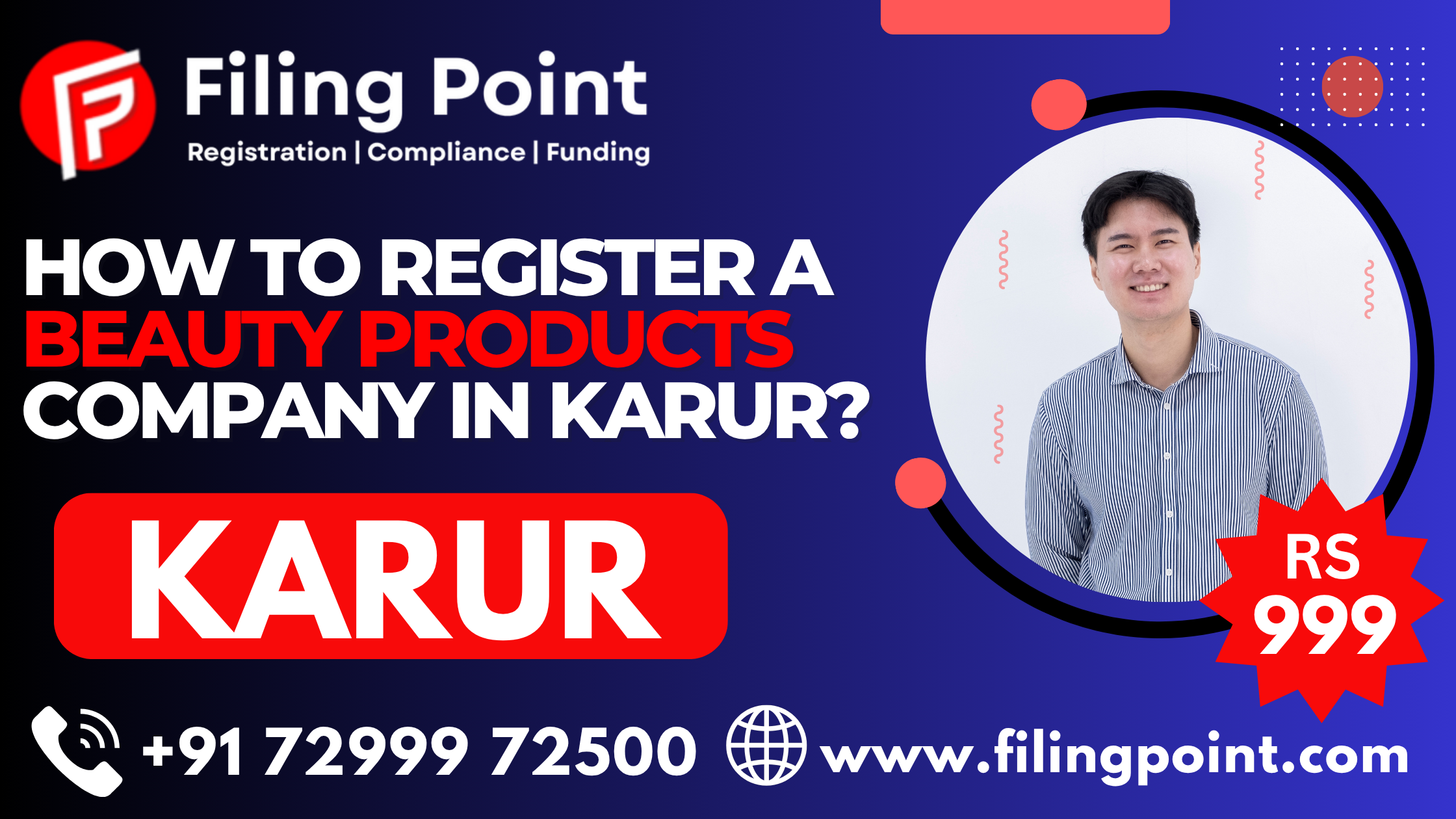 HOW TO REGISTER A BEAUTY PRODUCTS COMPANY IN KARUR?