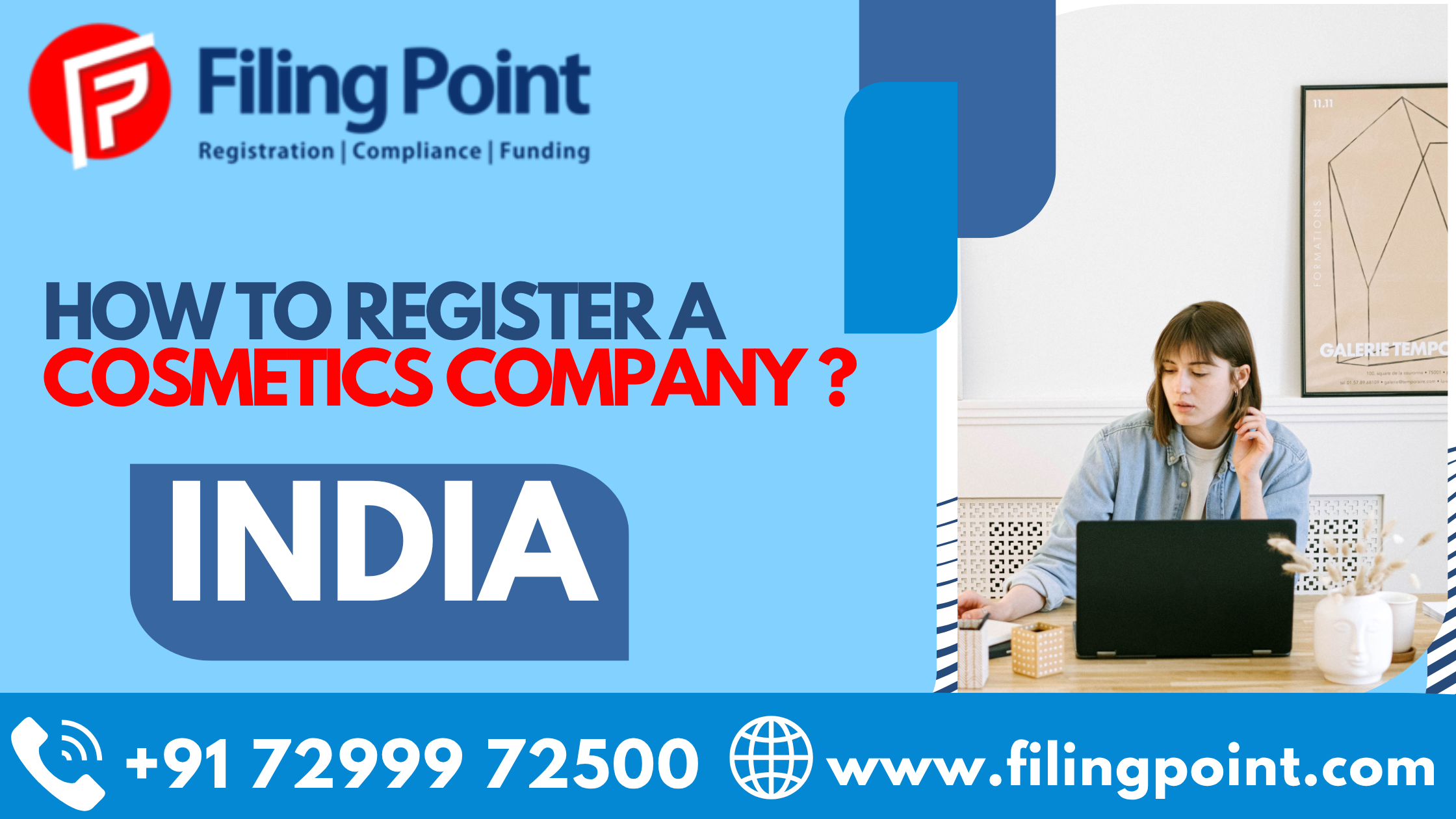 HOW TO REGISTER A COSMETICS COMPANY IN INDIA?